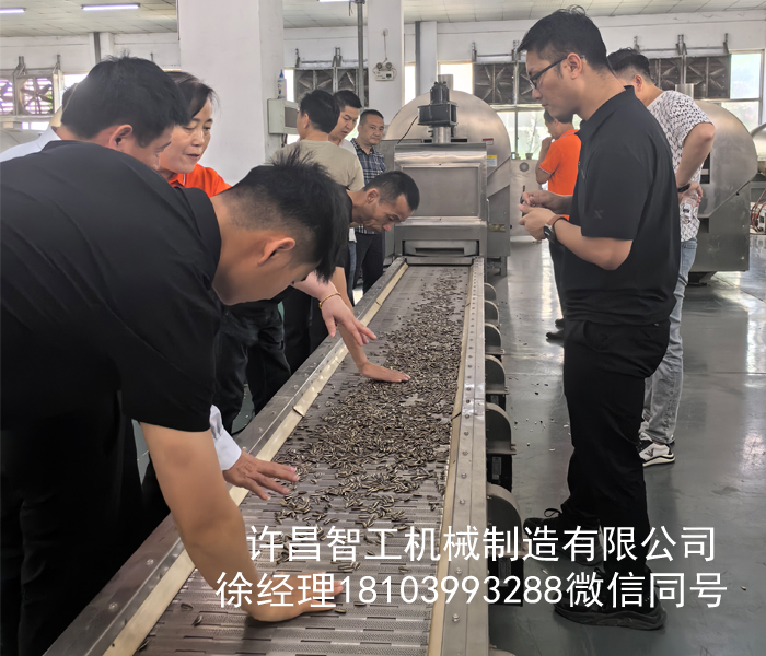 全自動炒瓜子流水線