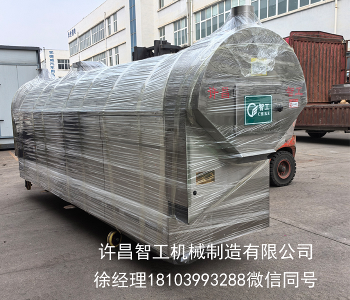 全自動炒瓜子流水線，裝車發(fā)貨商丘啦！