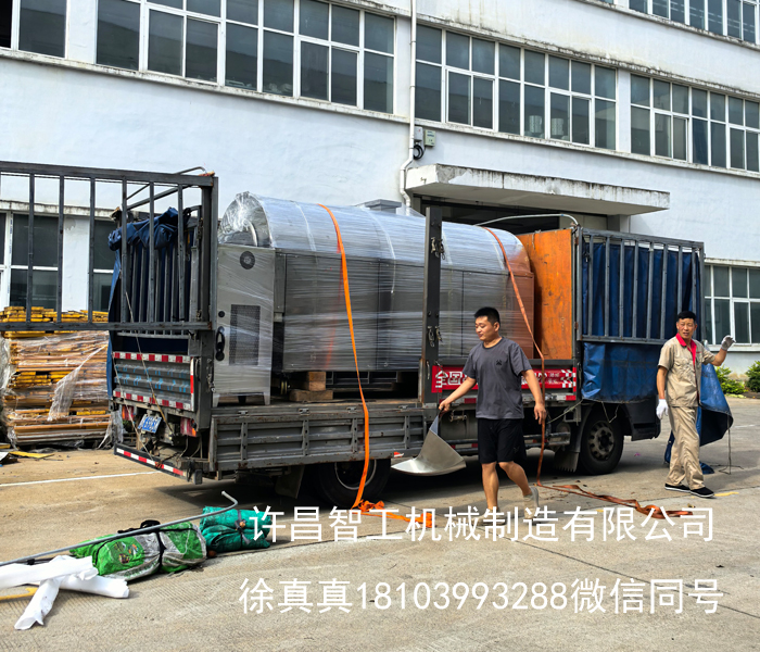炒花生果機(jī)專車整裝完畢，正式發(fā)車！